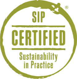 SIP Certified Seal - Sustainability in Practice